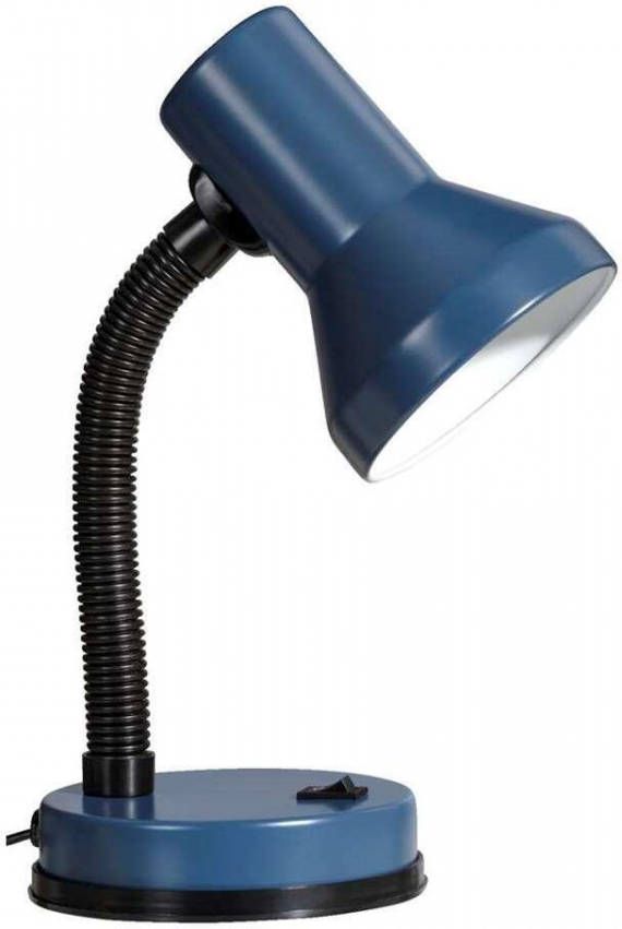 Leen Bakker Bureaulamp Nevada blauwgrijs 10x14x16 cm