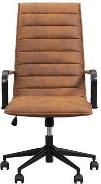 Leen Bakker Bureaustoel Kane cognac