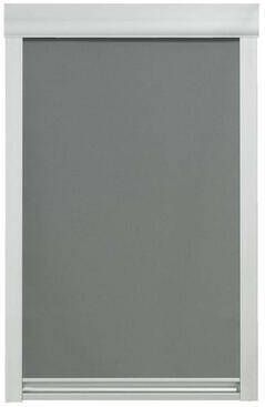 Leen Bakker Dakraamrolgordijn verduisterend grijs CK02 55x78 cm