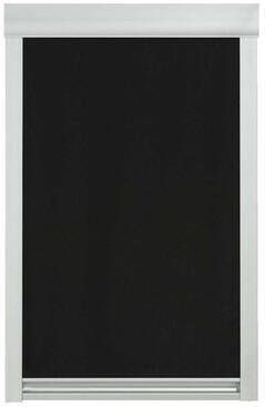 Leen Bakker Dakraamrolgordijn verduisterend zwart CK02 55x78 cm