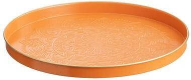 Leen Bakker Dienblad Bazaar oranje Ø40 cm