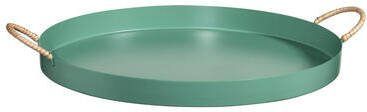 Leen Bakker Dienblad Bazar groen Ø43 cm