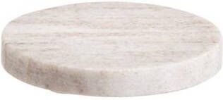 Leen Bakker Dienblad Willow beige marmer Ø10 cm