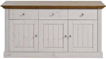 Leen Bakker Dressoir Monaco Provence wit 46 5x1145 2x78 1 cm