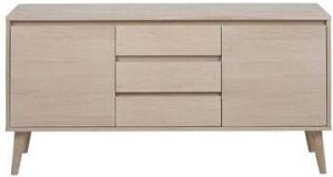 Leen Bakker Dressoir Ulfborg eikenkleur 40x150x75 cm