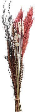 Leen Bakker Droogbloemen boeket mix bruin roze 74 cm