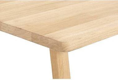 Leen Bakker Eetkamertafel Livorno eiken hout 220x100 cm