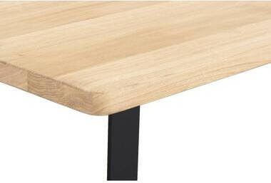 Leen Bakker Eetkamertafel Livorno eiken metaal 200x100 cm