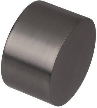 Leen Bakker Eindknop gordijnroede Gun Metal Ø28mm S 2 (2016384)