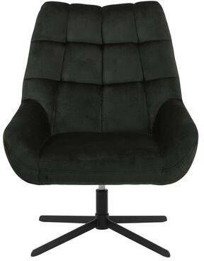 Sohome Draaifauteuil Nela Velvet Dark Green