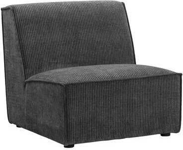 Leen Bakker Fauteuil Stijn antraciet