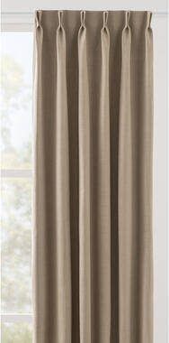 Leen Bakker Gordijnstof Bowie semi verduisterend beige