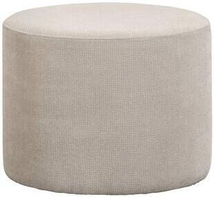 Leen Bakker Hocker Rondo zand 42 8x56x56 cm