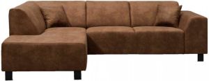 Leen Bakker Hoekbank Nino links cognac