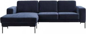 Leen Bakker Hoekbank Tom small stof Letto blauw 1022