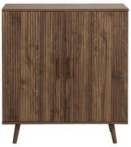 Leen Bakker Kast Imre walnoot 88x80x40 cm
