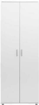 Leen Bakker Kast Inca 2-deurs wit 184x70x34 5 cm