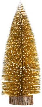 Leen Bakker Kerstboom goudkleurig 26xø11 cm