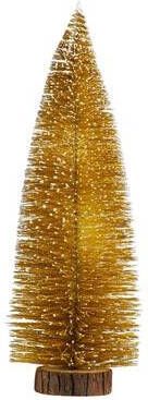 Leen Bakker Kerstboom goudkleurig 40xø14 cm