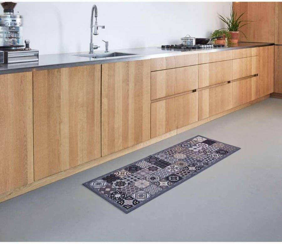 in de tussentijd zuur verschil MD-Entree Md Entree Keukenloper Cook&wash Patchwork Tiles 50 X 150 Cm -  Winkelen.nl