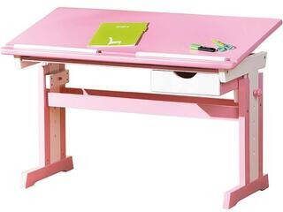 Leen Bakker Kinderbureau Cecilia roze 65 5x109x55 5 cm