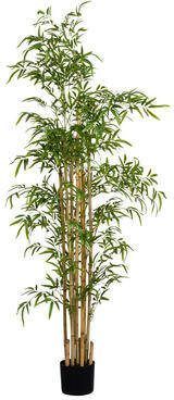 Leen Bakker Kunstplant Bamboe in pot groen 180 cm
