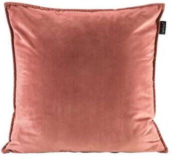 Leen Bakker Lebel woonkussen Caro roze 60x60 cm