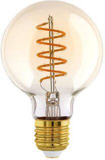 Leen Bakker Lichtbron LED-spiraal Amber E27 12xØ8 cm