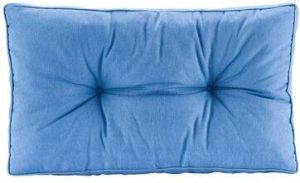 Leen Bakker Loungekussen Florence rug blauw 73x43 cm