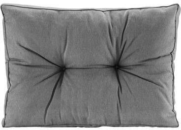 Leen Bakker Loungekussen Florence rug grijs 60x43 cm