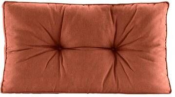 Leen Bakker Loungekussen Florence rug terracotta 60x43 cm