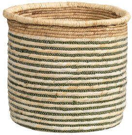 Leen Bakker Mand Laureen bruin naturel maïs 21xØ24 cm