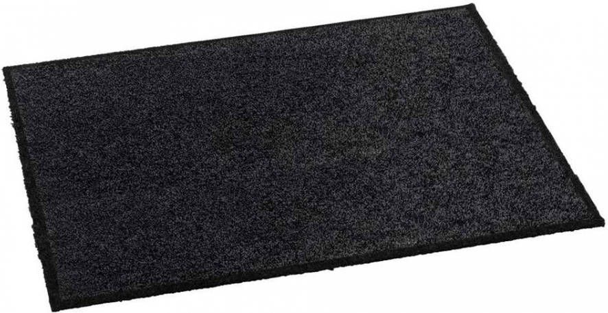 MD-Entree Schoonloopmat Walk&Wash Zwart 67 x 80 cm
