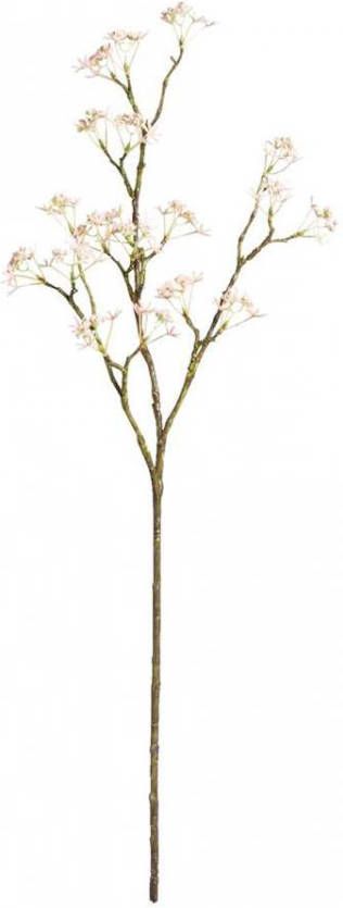 Leen Bakker Misty Flower tak roze 70 cm