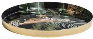 Leen Bakker Onderzetbord Jungle multikleur Ø25 cm