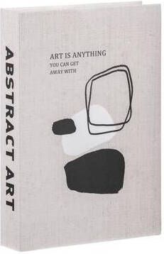 Leen Bakker Opbergboek Art Naturel 21x30x5 cm