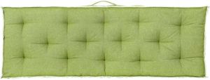 Leen Bakker Palletkussen rug Mika groen 120x40 cm