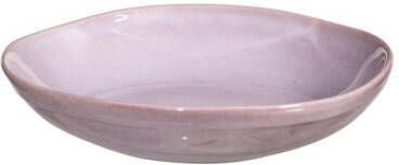 Leen Bakker Pastabord Anna Lichtroze Stoneware Ø20 cm