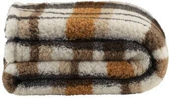 Leen Bakker Plaid Teddy off-white 130x170 cm