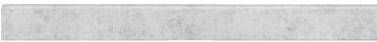 Leen Bakker Plakplint Stone-Slate grijs (betonkleur) 240x2 2x0 5 cm