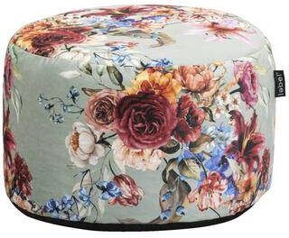Leen Bakker Poef Lebel Lina groen 48x28 cm