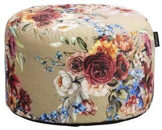 Leen Bakker Poef Lebel Lina zand 48x28 cm