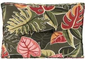 Leen Bakker Rugkussen Meilani groen 43x60x12 cm
