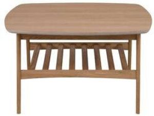 Leen Bakker Salontafel Maxial eikenkleur 80x80x45 cm