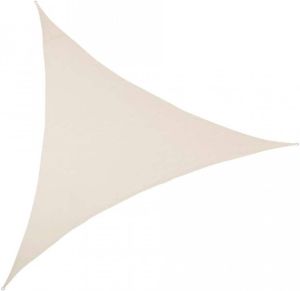 Leen Bakker Schaduwdoek driehoek crème 360x360x360 cm