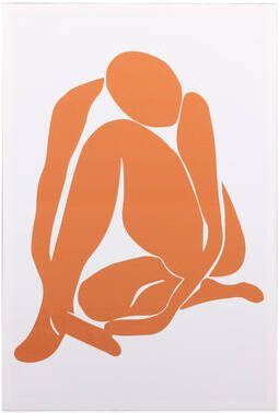 Leen Bakker Schilderij Body canvas 75x50 cm