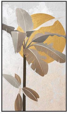 Leen Bakker Schilderij Palm horizon fcl 118x70 cm