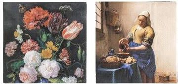 Leen Bakker Servetten Hollandse Meesters 20 Stuks