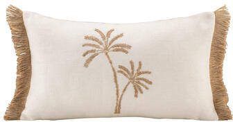 Leen Bakker Sierkussen Elena beige 30x50 cm