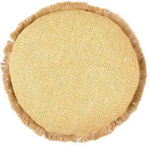 Leen Bakker Sierkussen Juna naturel Ø40 cm